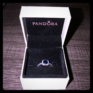 Pandora - Timeless Elegance True Blue Ring